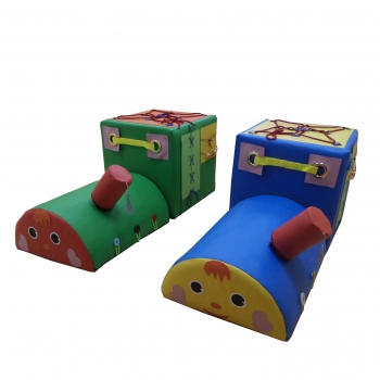 Игрушка дидактическая "Паровозик"
